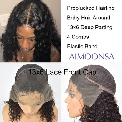 Brazilian Deep 360 And 13x6 Lace Frontal Pre Plucked With Baby Hair