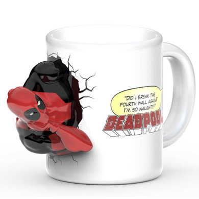 3D DeadPool Ceramic Creative Coffee Mug 300ml