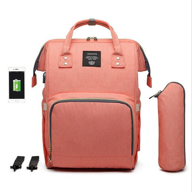 USB Waterproof Diaper Bag