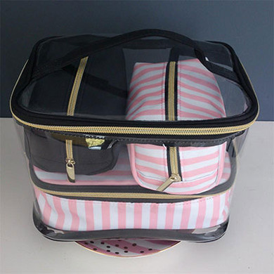Transparent Cosmetic Bag Organizer