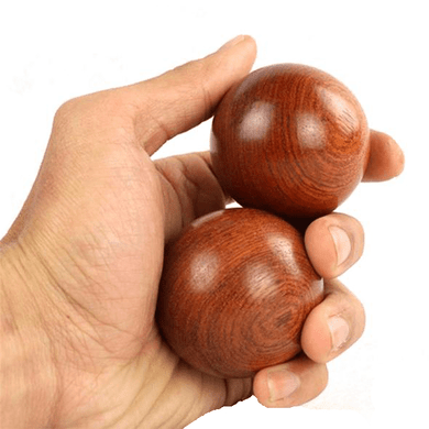 Wood Fitness Meditation Balls