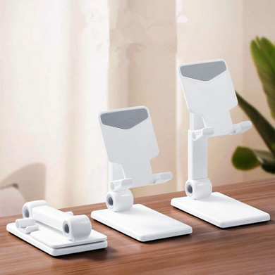 Fold-able Adjustable Mobile Phone Holder Stand for Tablet PC