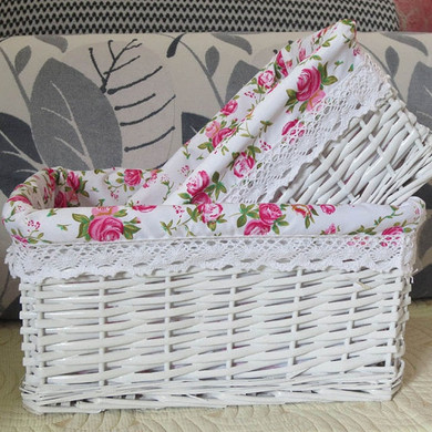 All Fitter Laundry Basket - Handmade Woven Willow Laundry Storage Baskets - 4-Sizes Laundry Basket Organizers - Basket Containers for Laundry Items and Clothes – Baskets/Bins for Organizing