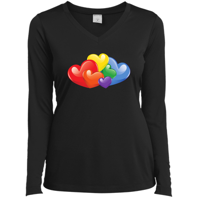 Vibrant Heart Gay Pride T Shirt & Hoodie