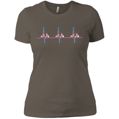 Trans Heartbeat Tank Top & T Shirt