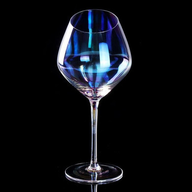 Beautiful Rainbow Crystal Wine Glass