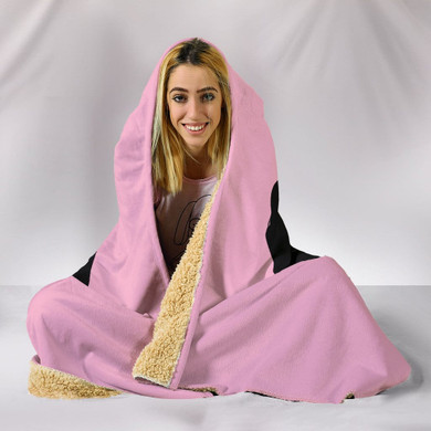 BLACKPINK Hooded Blanket - Pink