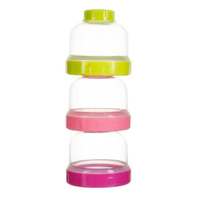 Portable Milk Powder Formula Dispenser Food Container Storage Feeding Box 3 Grid Baby Food Storage Box for Baby Kid Dropshipping
