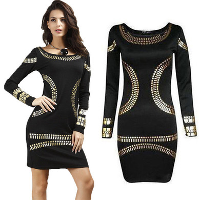Plus Size Women Elegant Dresses A28_3822