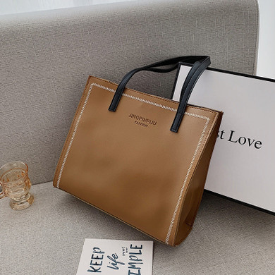Women's large capacity bag new autumn and Winter Fashion Shoulder Bag Tote Bag portable bag