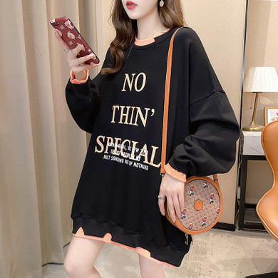 Autumn thin loose women's fashion casual cotton women's wear
