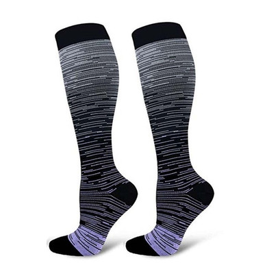 High Knee Polyester Compression Long Socks