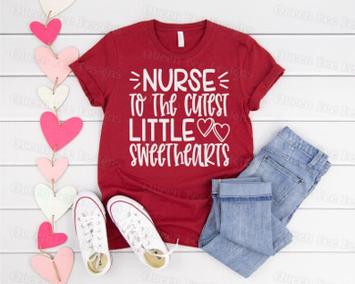 “Cutest little sweethearts” graphic Valentine tees