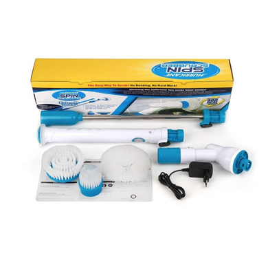Electric Power Scrubber With Extension Handle