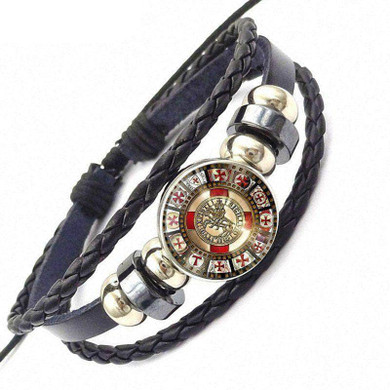 Knights Templar Bracelet<br> Templar Symbol