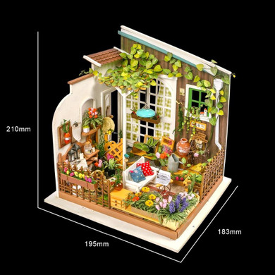 Toy for kid Miniature Wooden Dollhouse Model