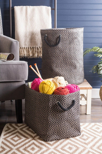 Paper Bin Diamond  - Basket