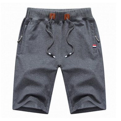 Lace up Dark Grey Shorts