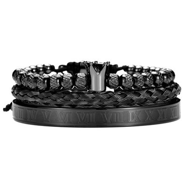Roma Royal Crown Bracelet Set