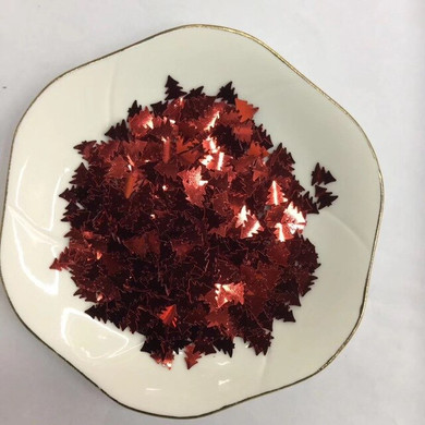 7mm Iridescent Christmas Tree Sprinkles Kawaii Confetti Christmas Party Resin Craft Jewelry Supplies Bling Bling Jewelry Making