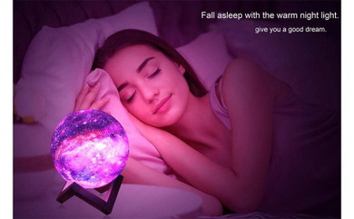 3D Moon Lamp Galaxy Moon Light