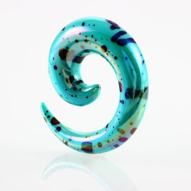 2pcs Acrylic Spiral Ear Gauges