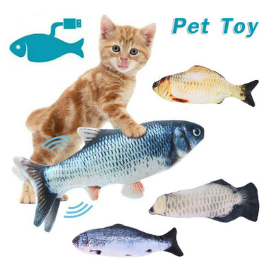 Dancing Fish Catnip Kicker Toy