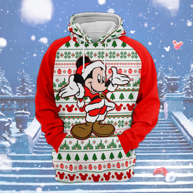Mickey Santa Christmas - Hoodie Mickey Santa Christmas - Hoodie