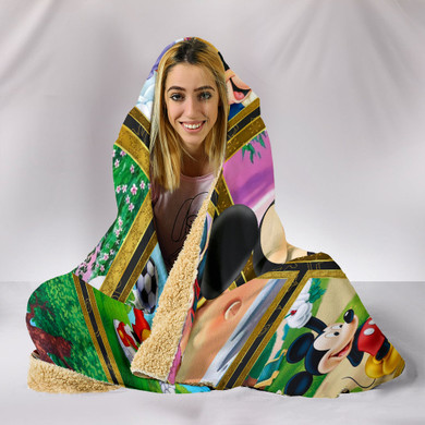 Mickey Disney Hooded Blanket
