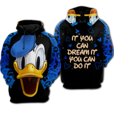 Dn Duck - Hoodie All Over Print