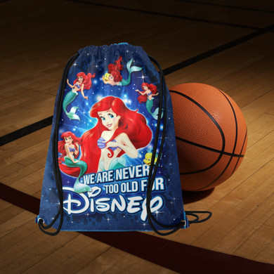 Ariel Disney Medium Drawstring Bag