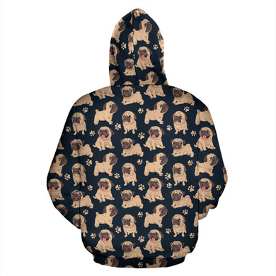 Pugs Zip Up Hoodie