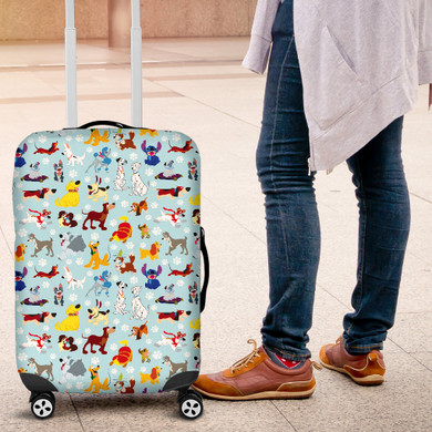 All Dogs Luggage Cover