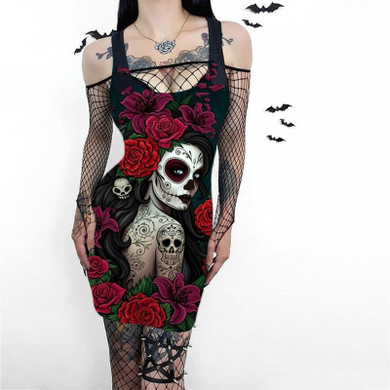 2021 New Skull Party Dress