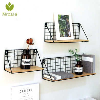 Wooden Wall Hanging Shelf