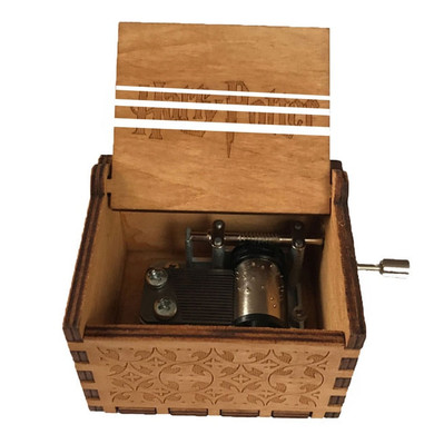 Carillon Carved Wooden Game of Thrones Harry Potter Music Box