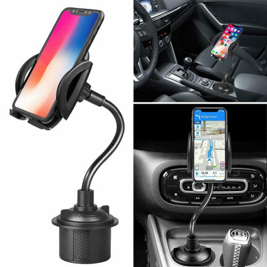XMXCZKJ Cell Phone Stand Universal Adjustable Car Cup Holder Cradle Car Mount for iPhone Samsung Mobile Phone Car Accessories