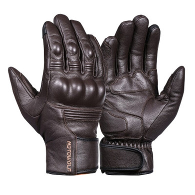 Winter Leather Motorcycle Gloves Waterproof Windproof Warm Touch Operate Guantes Moto Invierno Guantes Fist Palm Protect