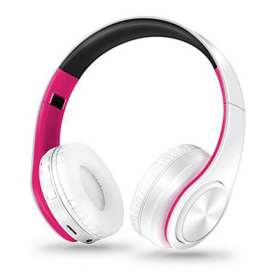 Bluetooth Headphones Over-Ear Wireless Headphones Foldable Stereo Earphone Headset With Mic Support TF Card FM  for PC Music MP3