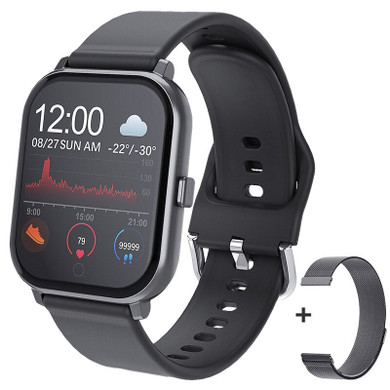GT5 Smart Watch Activity Fitness Pedometer Health Heart Rate Sleep Tracker Ip67 Waterproof Sport Watch for Men Women Smartwatch