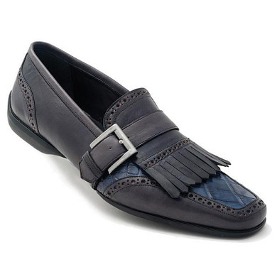 Men's Retro Style Tassel Buckle Decoration Brogues Loafers