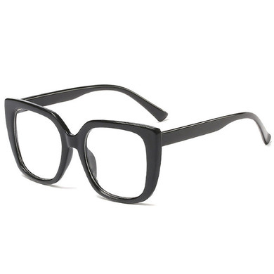 Fashion  Big Frame Retro Leopard Stripes Sunglasses