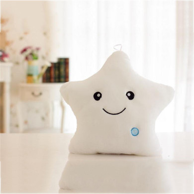 Creative Toy Soft Stuffed Colorful Stars Cushion Toys Gift