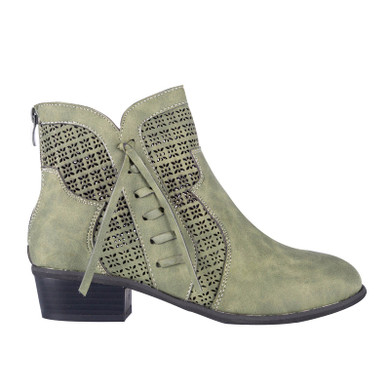 Women Autumn Winter Hollow Zipper Fringe Chelsea Ankle Boots