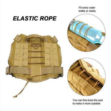 Police K9 Tactical Training Dog Harness