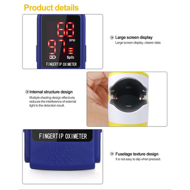 Finger Pulse Oximeter SpO2 Health Monitor