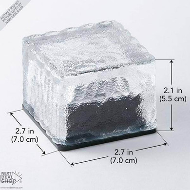 Solar-Powered Heavy Duty Brick Path Light - Heavy Duty Outdoor Lights!