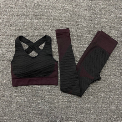 Women Seamless Yoga Sets Sports Gym Suits Running Clothes Women Sportswear