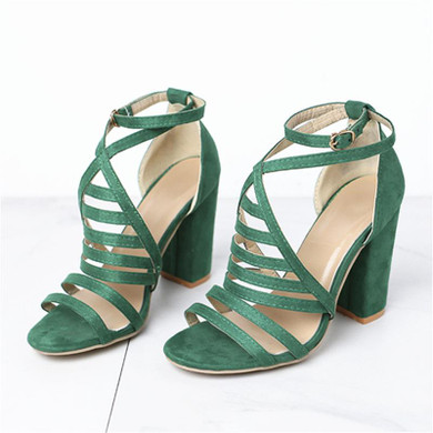 Women Buckle Sexy Fashion High Heel Sandals