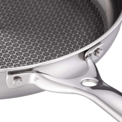 Tri-ply Stainless Steel Honeycomb Non-stick Frying Pan Sets Tri-ply Stainless Steel Honeycomb Non-stick Frying Pan Sets